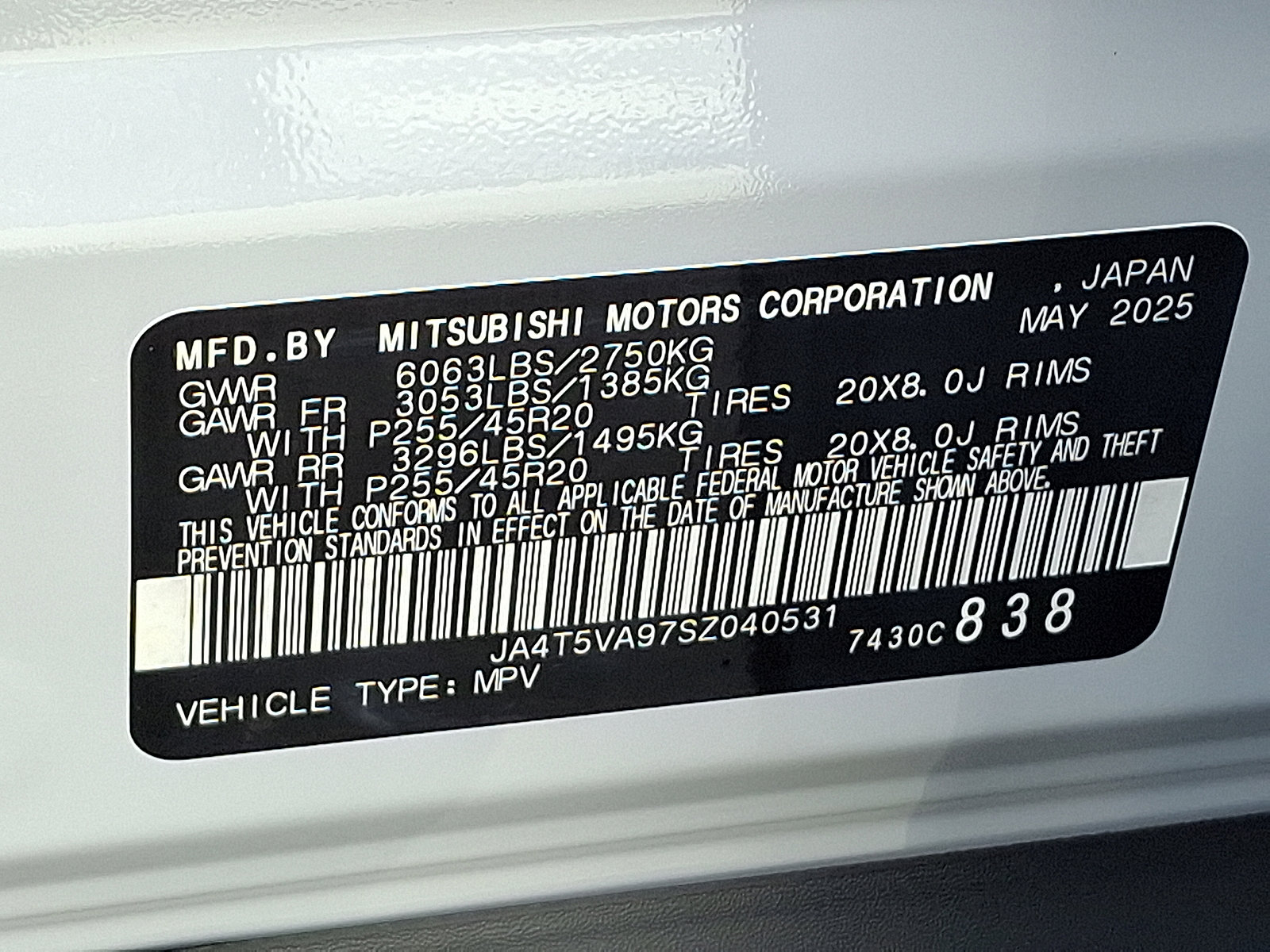 New 2025 Mitsubishi Outlander SE image 20