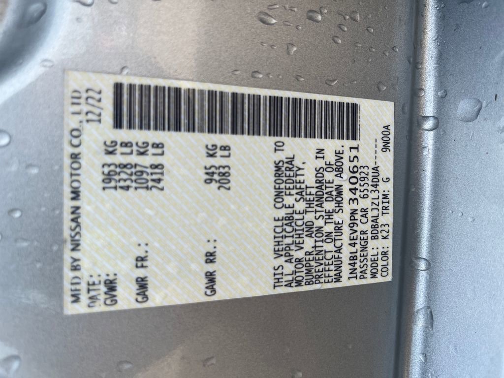 Used 2023 Nissan Altima 2.5 SL FWD image 35