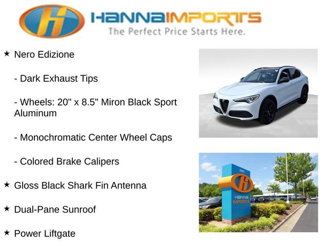 Used 2019 Alfa Romeo Stelvio Sprint w/ Nero Edizione image 22