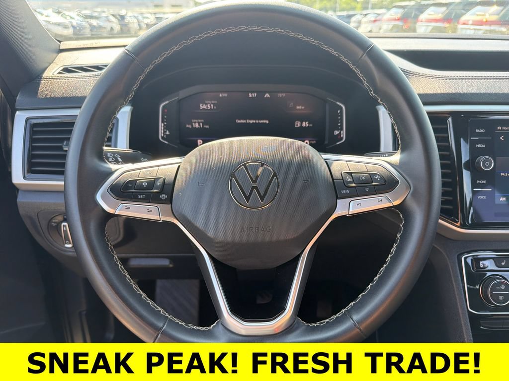Certified 2023 Volkswagen Atlas Cross Sport SE w/ Black Wheel Package AWD/4WD image 11