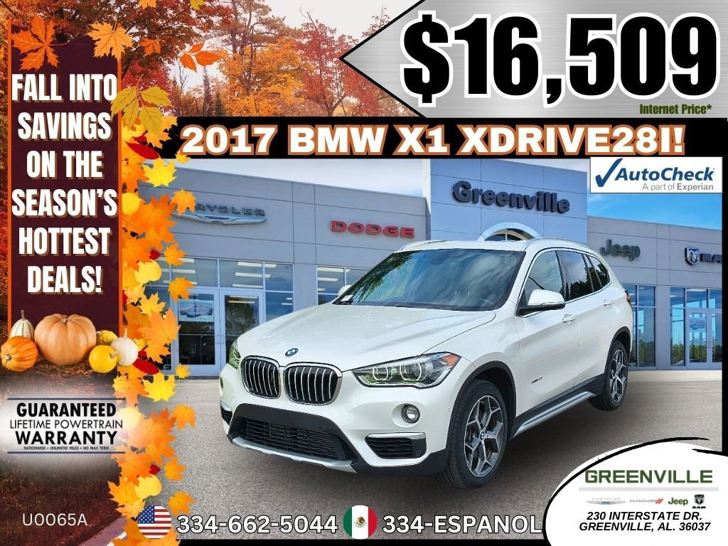 Used 2017 BMW X1 xDrive28i