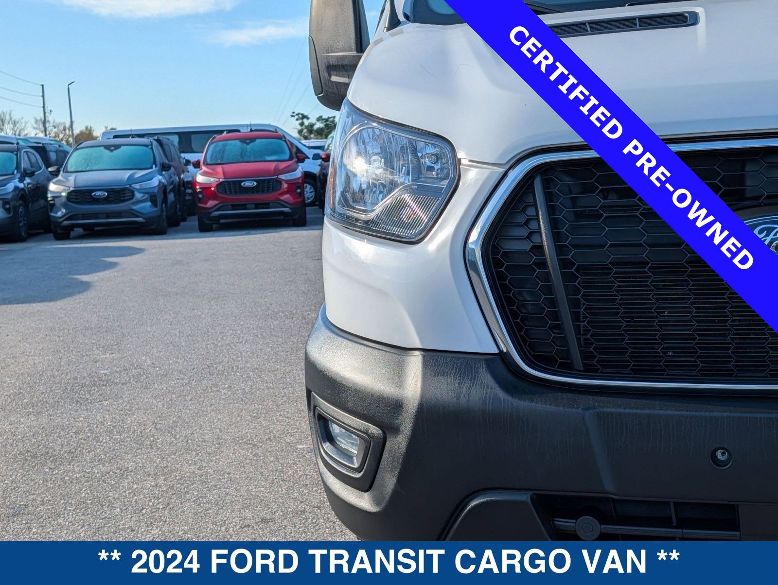 Certified 2024 Ford Transit 250 Low Roof w/ Exterior Upgrade Package image 9