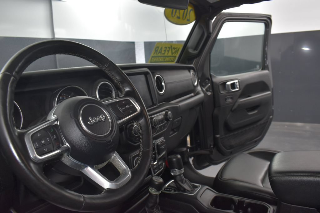 Used 2020 Jeep Wrangler Unlimited Sahara w/ Uconnect 4C Nav & Sound Group AWD/4WD image 16