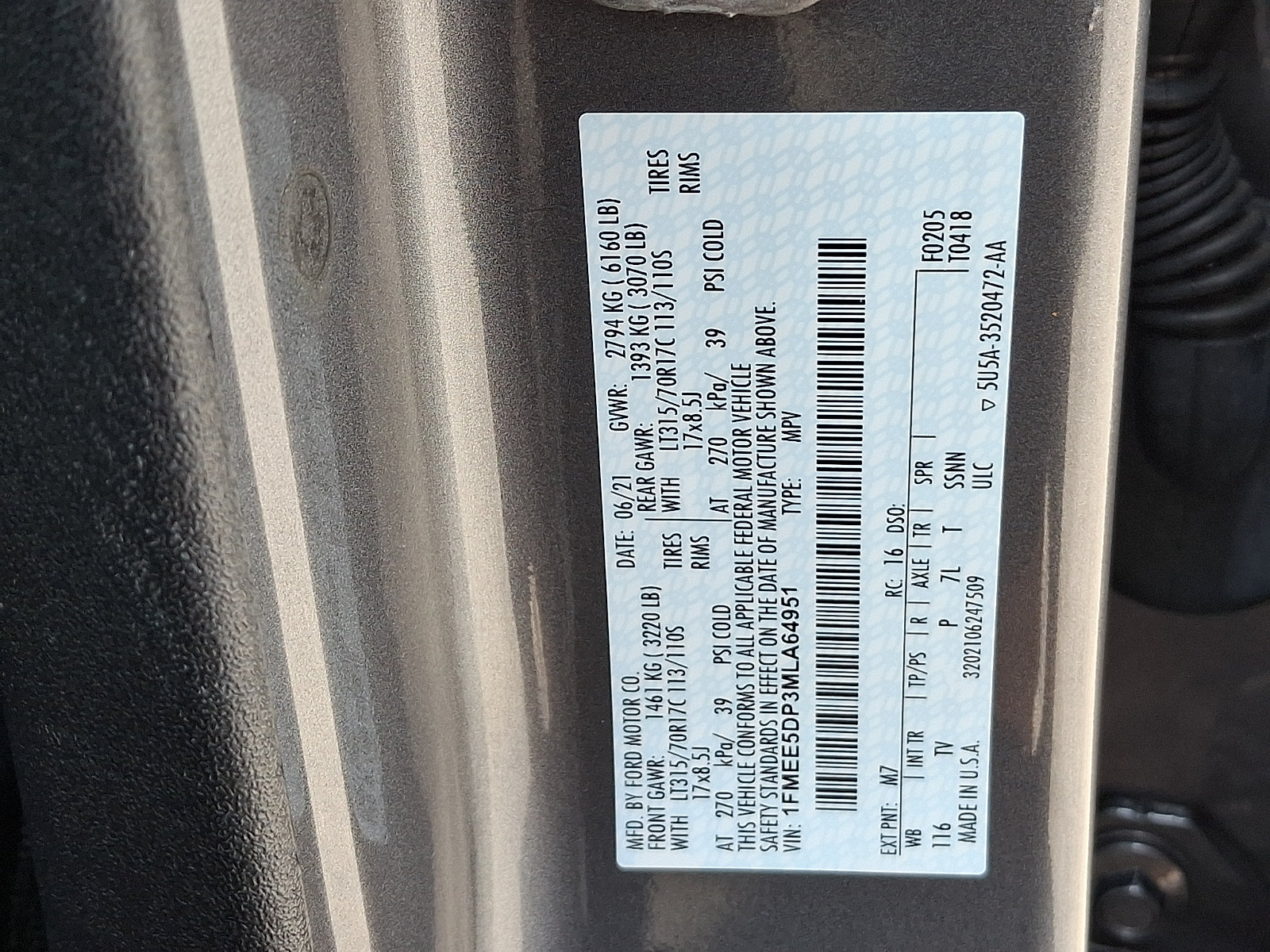 Certified 2021 Ford Bronco Wildtrak AWD/4WD image 28