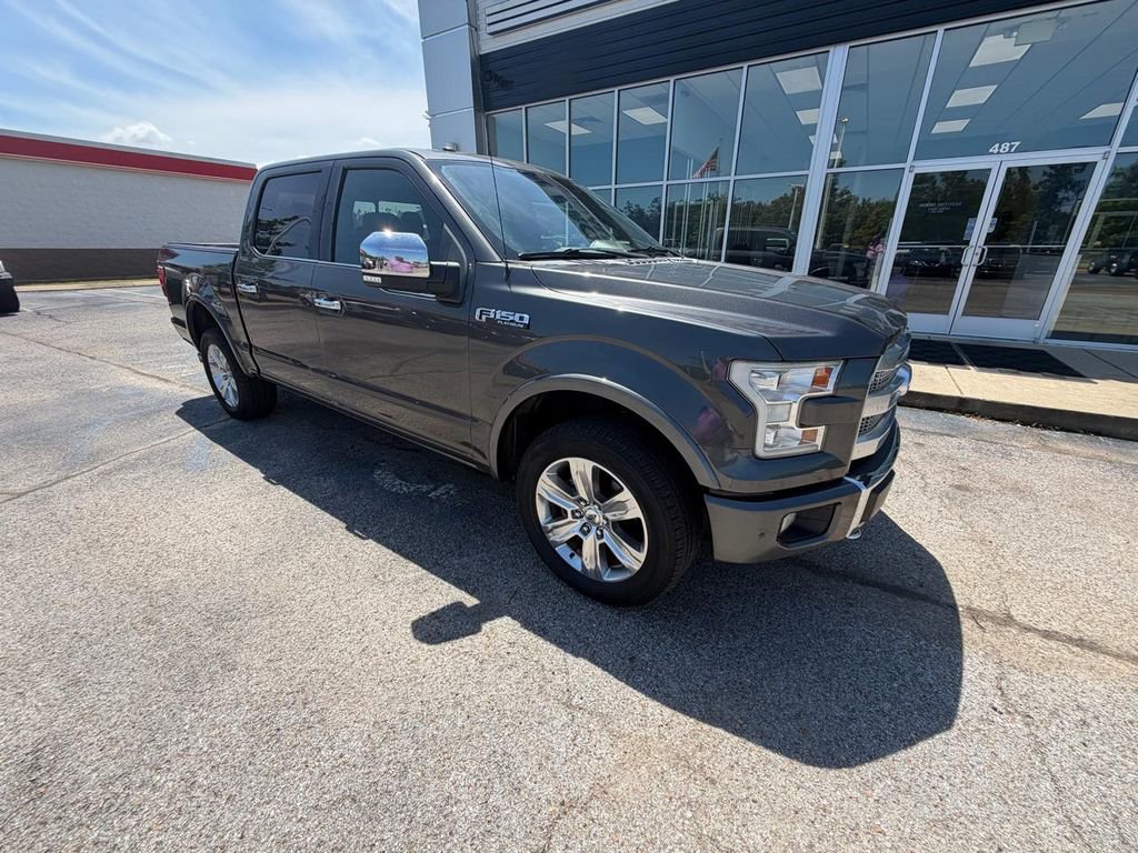 Used 2015 Ford F150 Platinum w/ Equipment Group 701A Luxury AWD/4WD image 2
