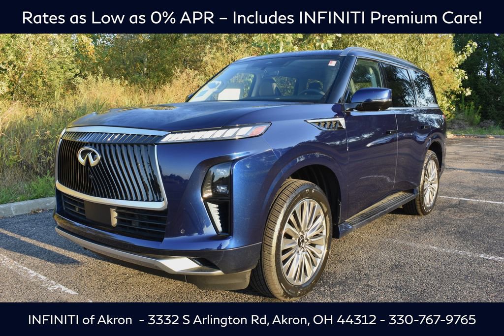 New 2025 INFINITI QX80 Luxe 360° Tour