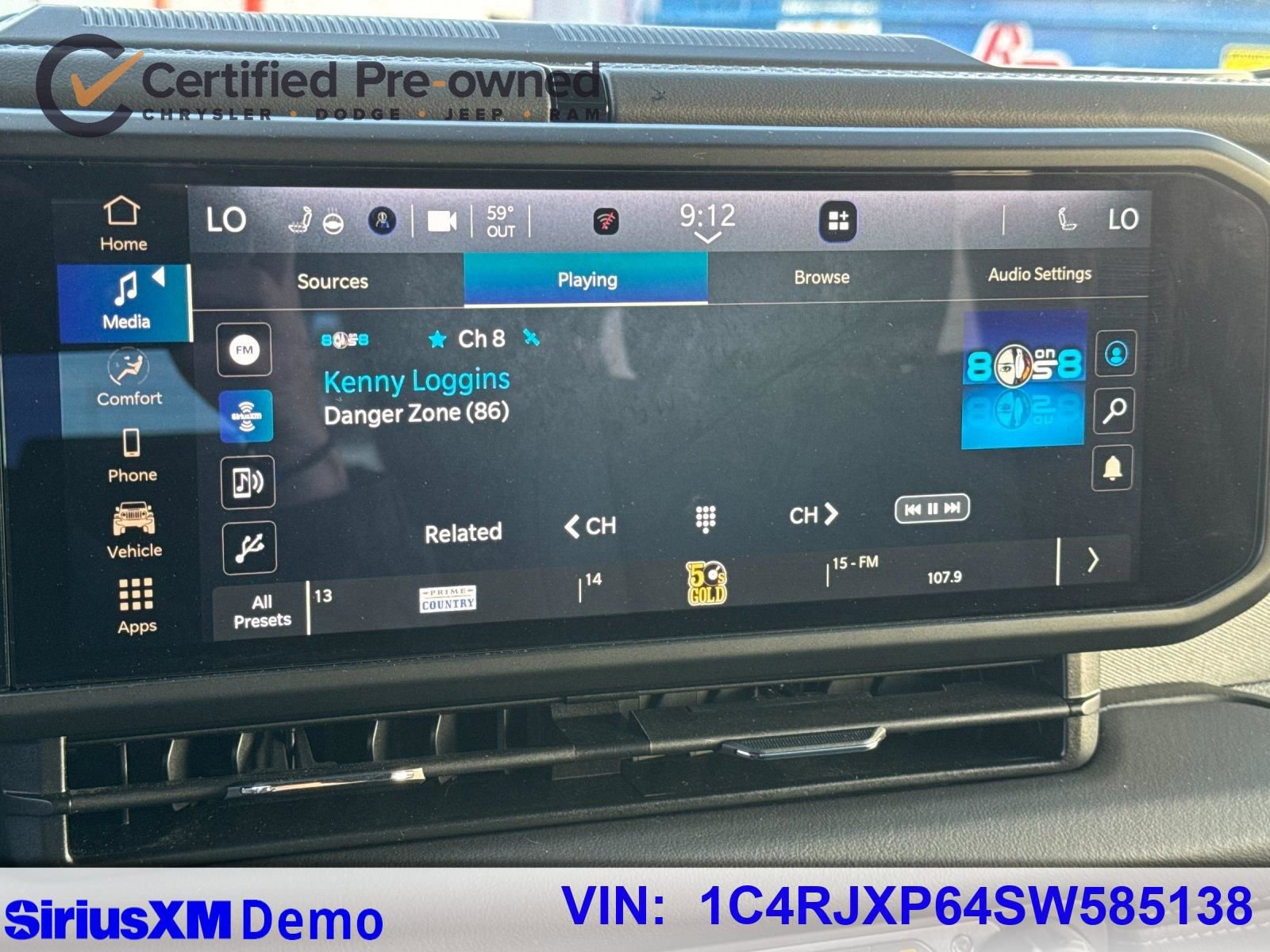 Certified 2025 Jeep Wrangler Unlimited Sahara w/ Safety Group image 29