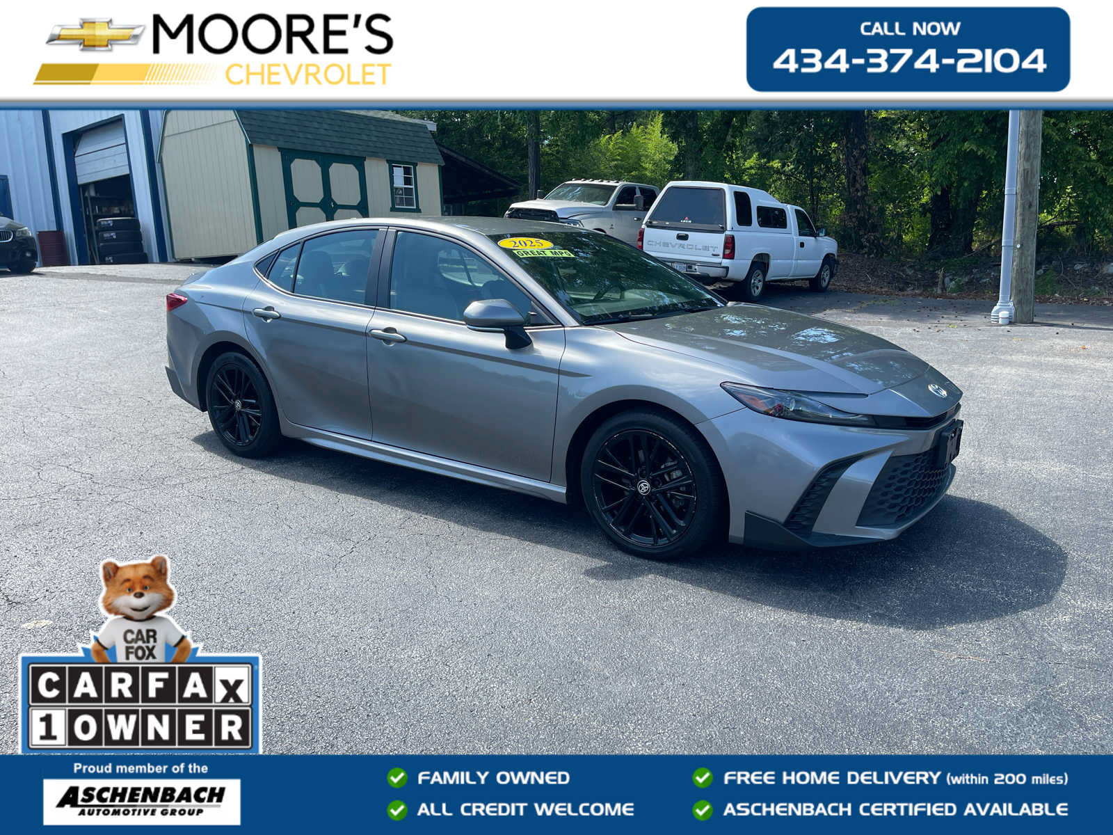 Used 2025 Toyota Camry SE w/ Convenience Package