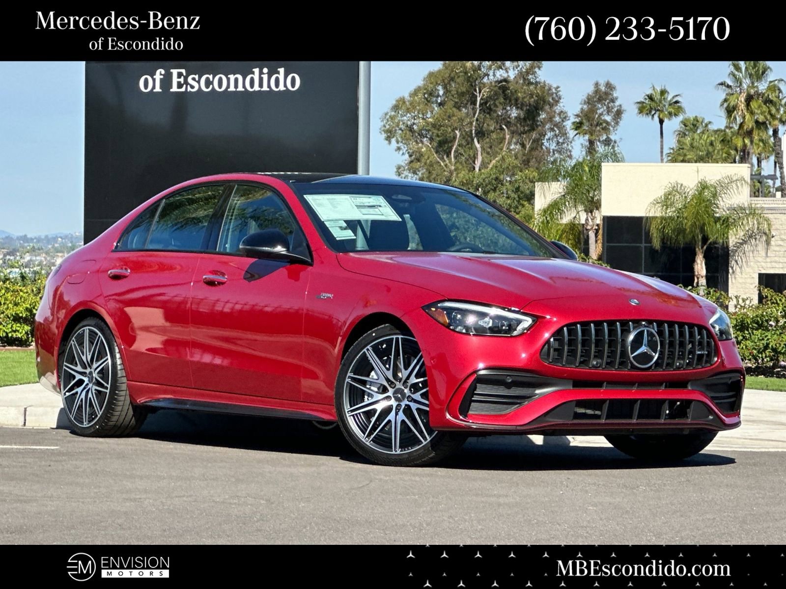 New 2026 Mercedes-Benz C 43 AMG 4MATIC Sedan