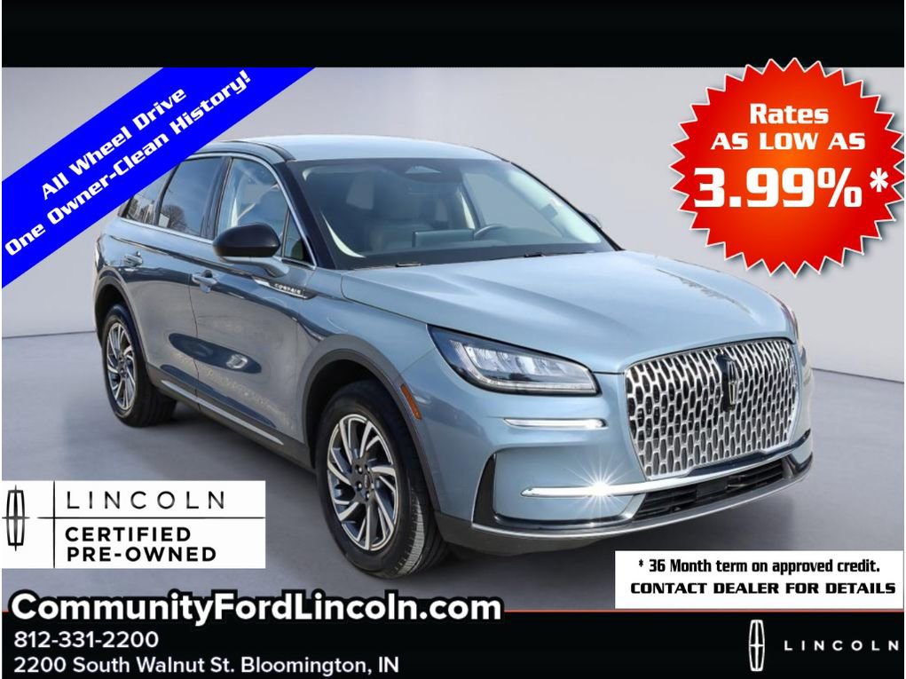Certified 2023 Lincoln Corsair AWD