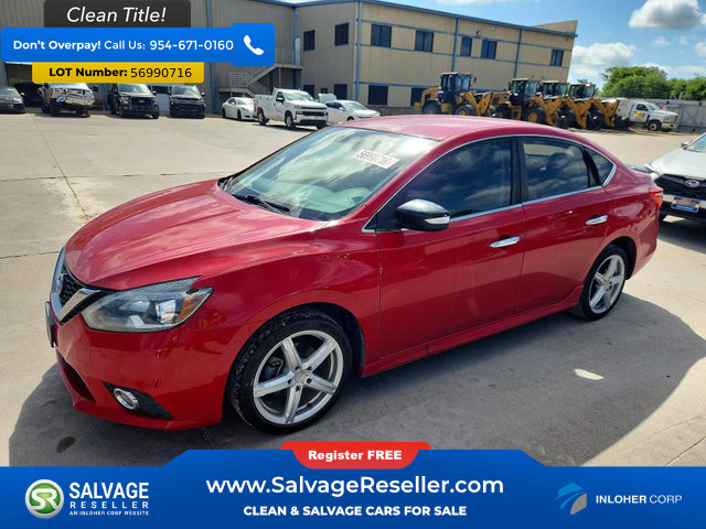 Used 2017 Nissan Sentra SR w/ SR Midnight Edition FWD image 1