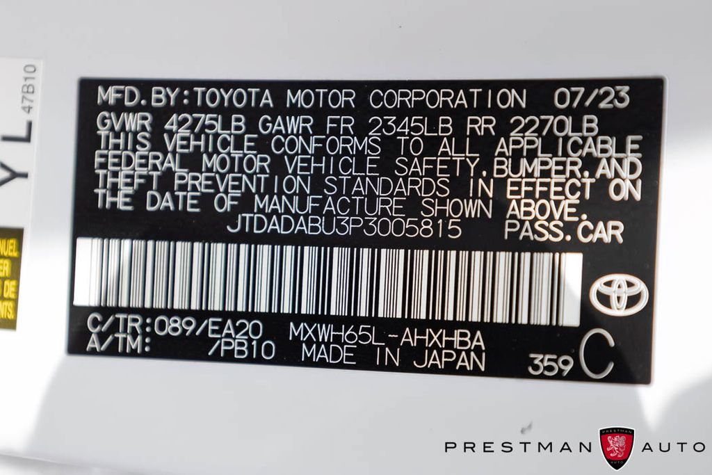 Used 2023 Toyota Prius Limited w/ Limited Premium Package AWD/4WD image 40