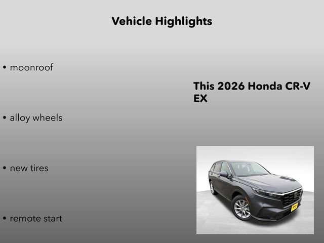 New 2026 Honda CR-V EX image 15