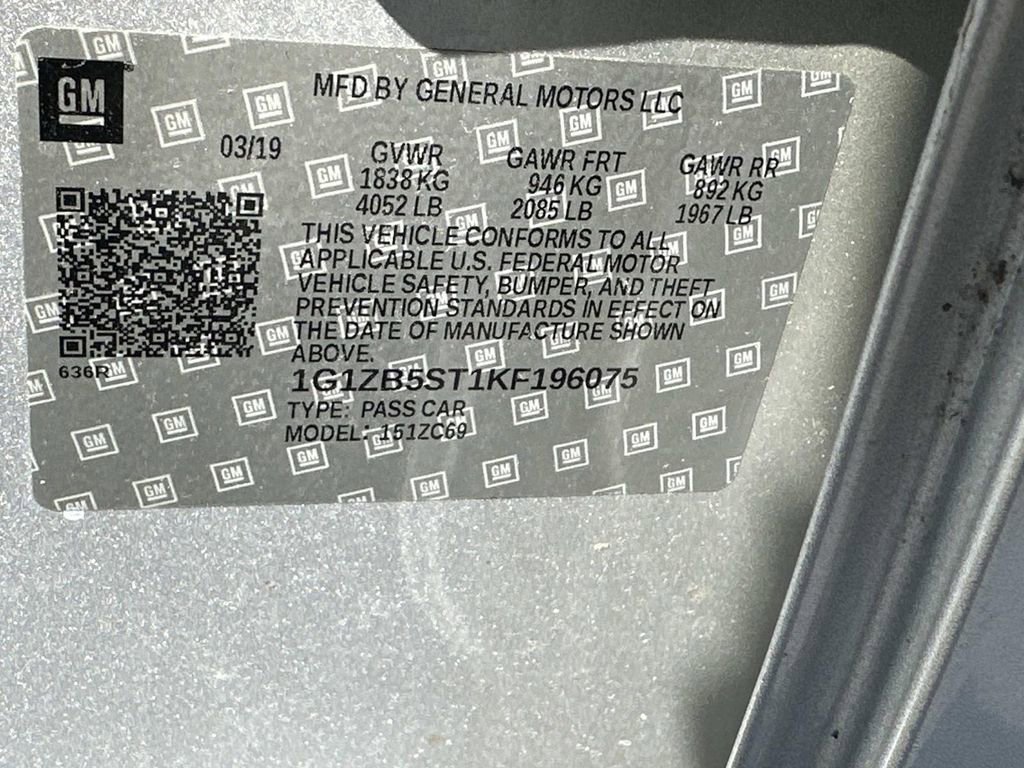 Used 2019 Chevrolet Malibu LS image 18