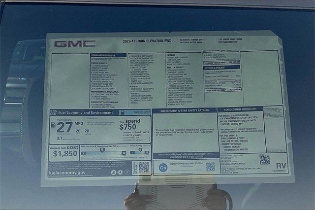 New 2026 GMC Terrain Elevation image 14