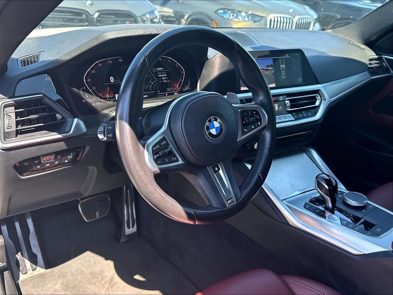 Used 2022 BMW 430i Coupe w/ M Sport Package RWD image 17