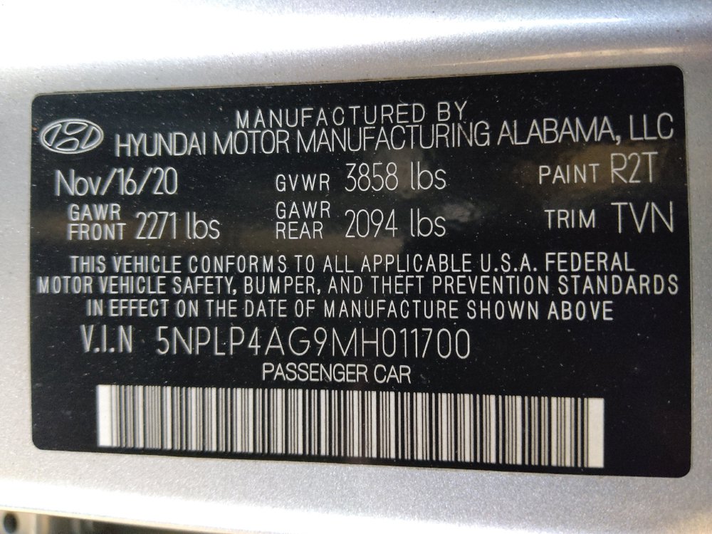 Used 2021 Hyundai Elantra Limited w/ Cargo Package FWD image 33