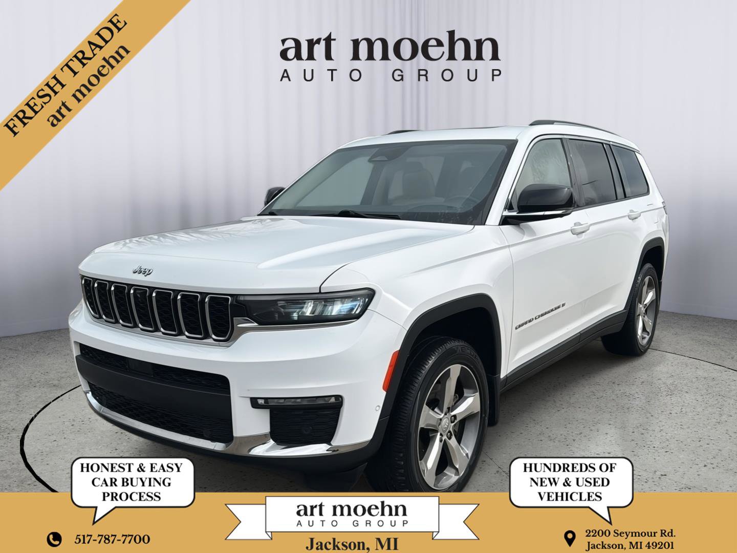 Used 2021 Jeep Grand Cherokee L Limited w/ Luxury Tech Group II image 1