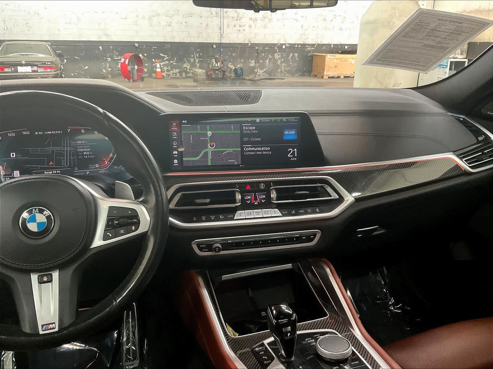 Used 2022 BMW X6 M50i w/ Premium Package AWD/4WD image 9