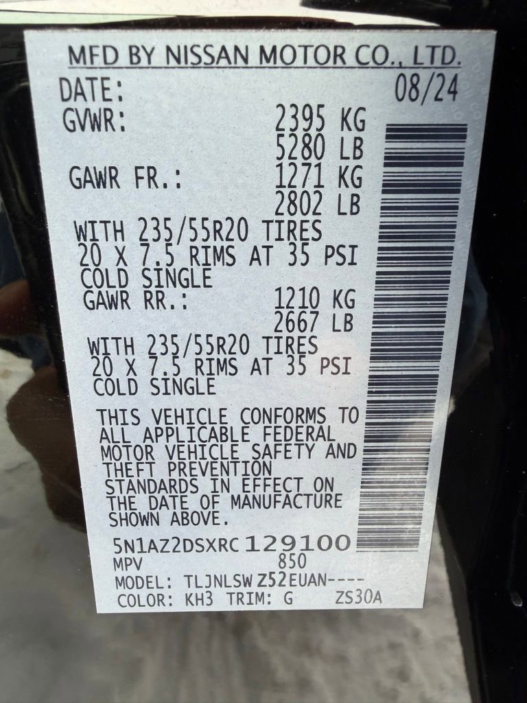 Certified 2024 Nissan Murano Platinum w/ Cargo Package image 26