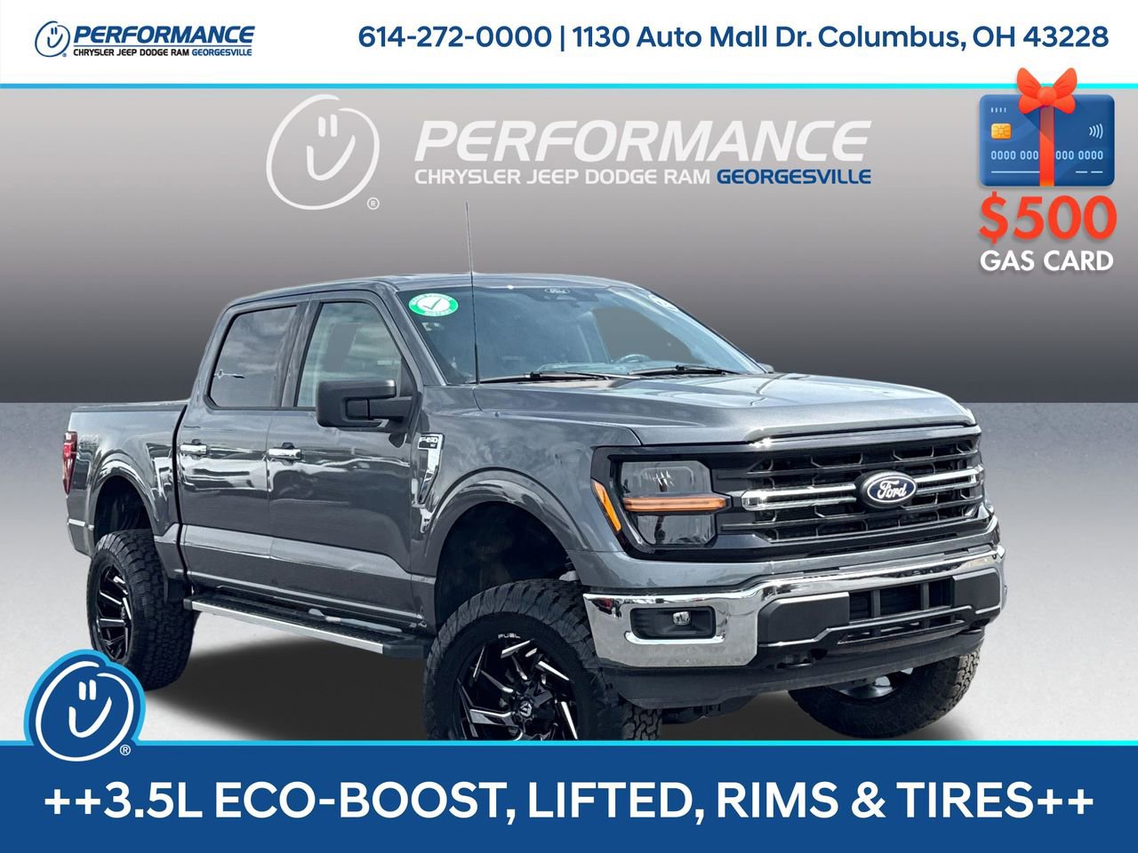 Used 2025 Ford F150 XLT w/ Equipment Group 301A Standard AWD/4WD image 1
