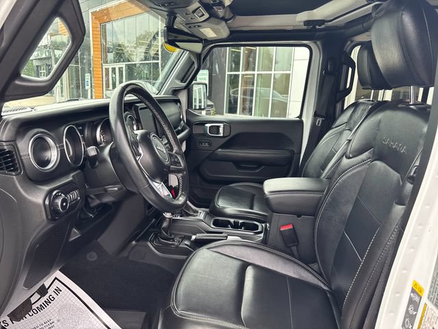 Used 2022 Jeep Wrangler Unlimited Sahara w/ LED Lighting Group AWD/4WD image 8