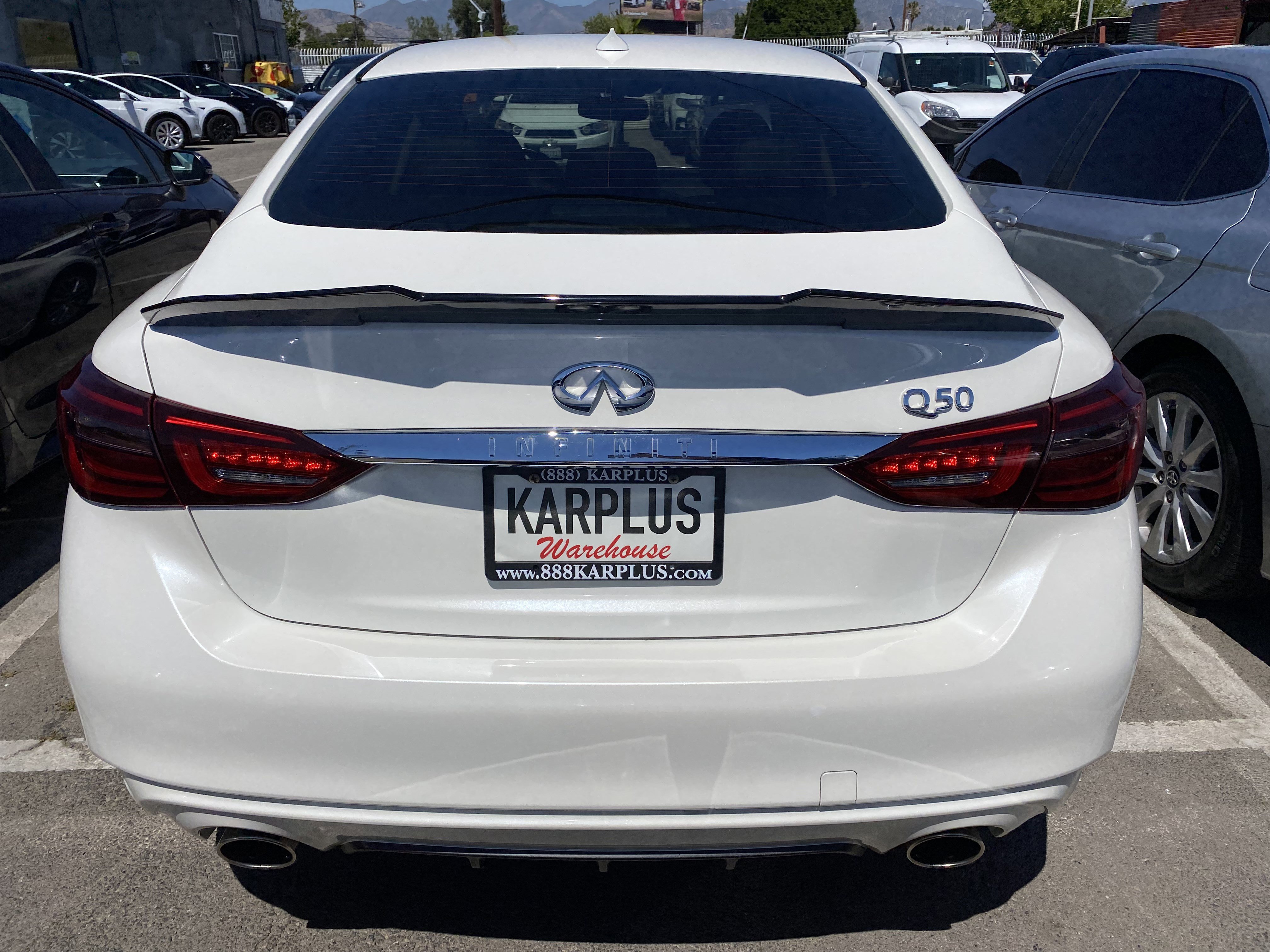 Used 2019 INFINITI Q50 Luxe w/ Essential Package (3.0T Luxe) RWD image 8