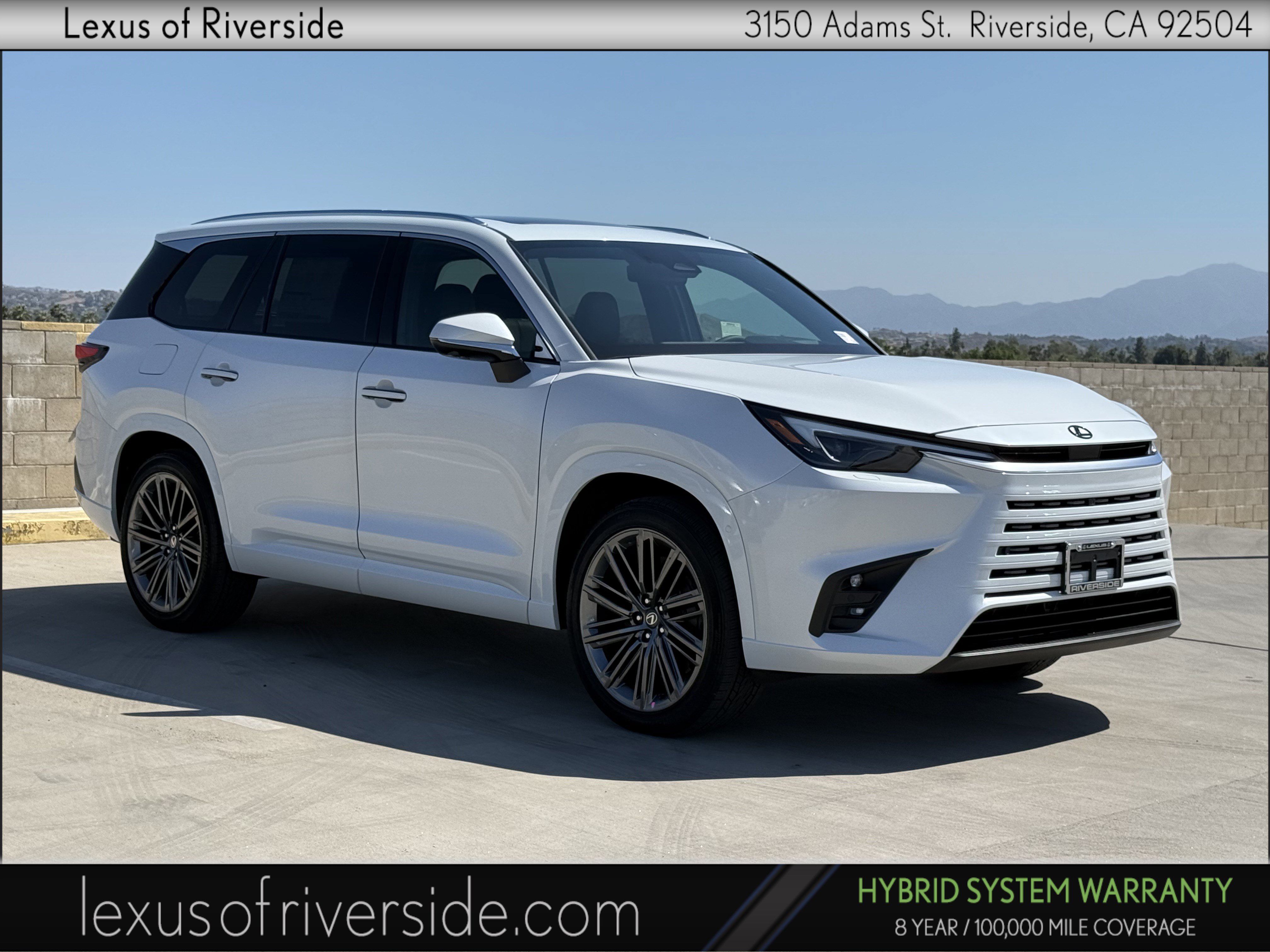 New 2026 Lexus TX 550h AWD Plug-In Hybrid image 1