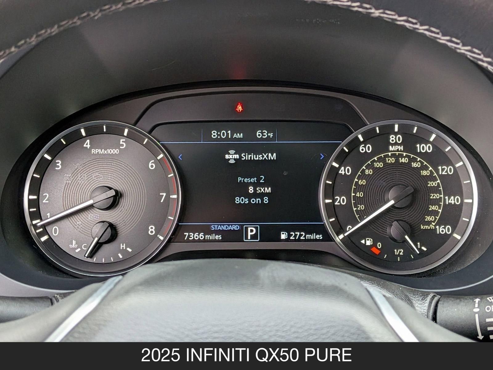 Certified 2025 INFINITI QX50 Pure image 20