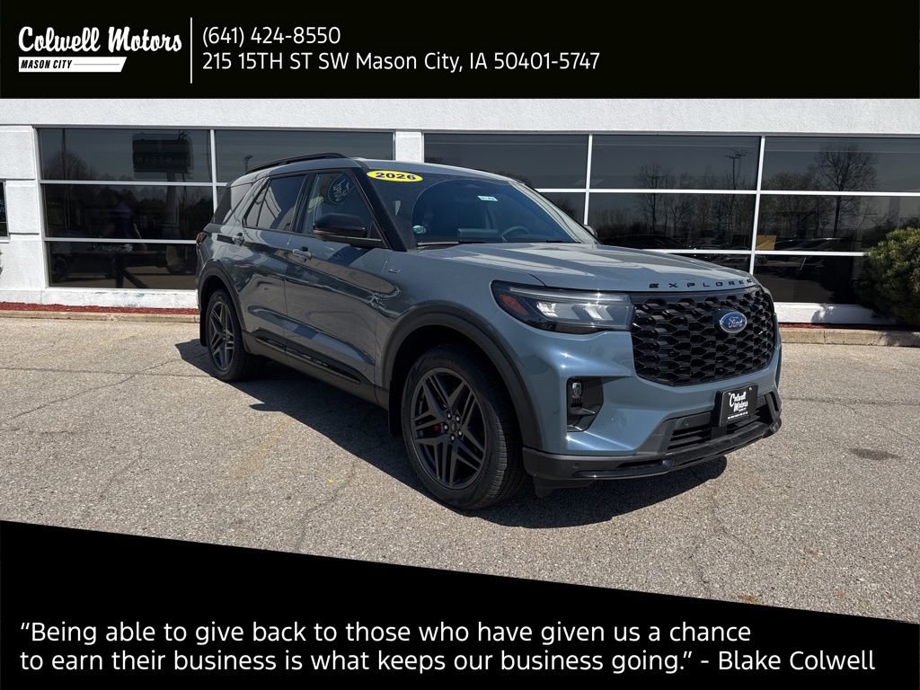 New 2026 Ford Explorer ST-Line w/ ST-Line Street Pack AWD/4WD image 1