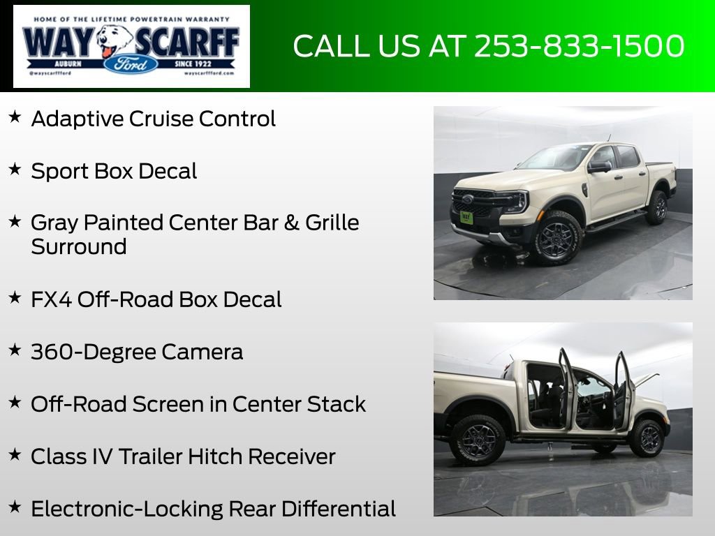 New 2025 Ford Ranger XLT w/ FX4 Off-Road Package image 25