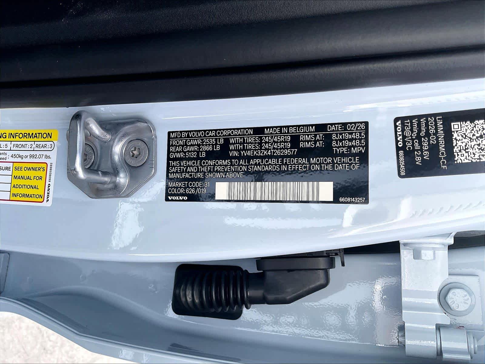 New 2026 Volvo EX30 Plus w/ Climate Package AWD/4WD image 36