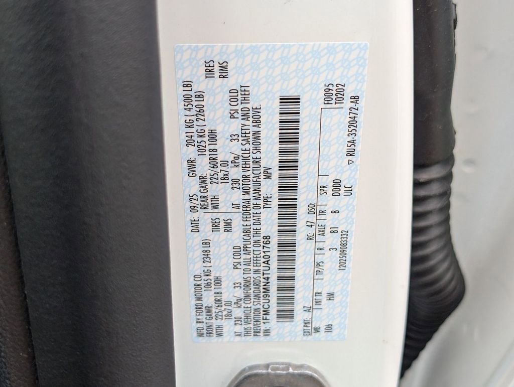 New 2026 Ford Escape ST-Line w/ Cold Weather Package image 50