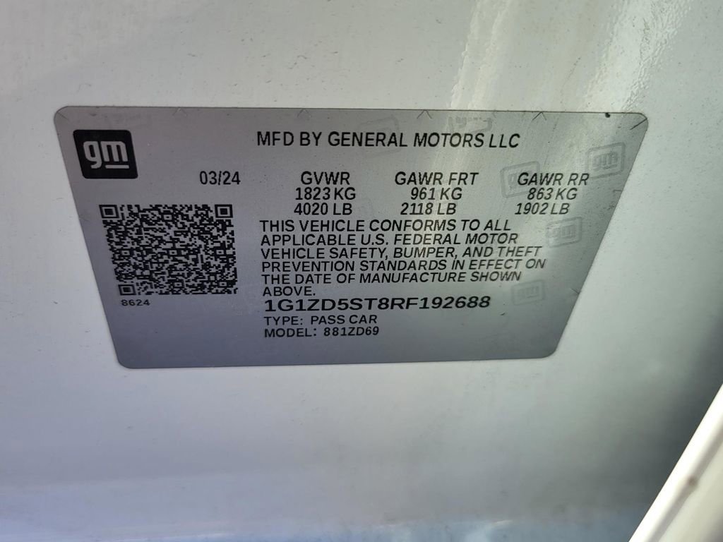 Used 2024 Chevrolet Malibu LT image 34