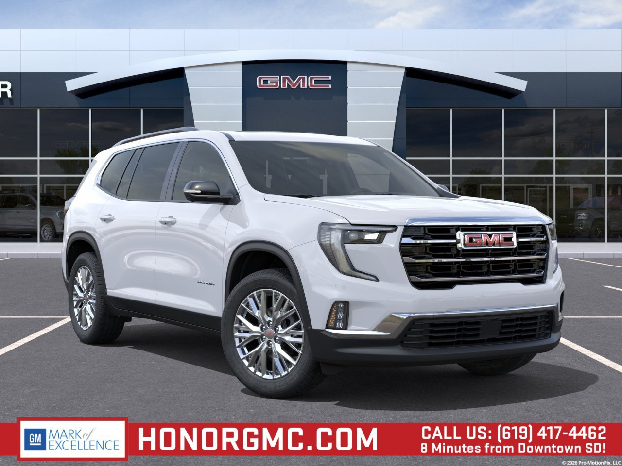 New 2026 GMC Acadia Elevation w/ Elevation Premium Package AWD/4WD image 1
