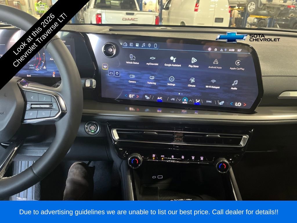 New 2026 Chevrolet Traverse LT AWD/4WD image 17