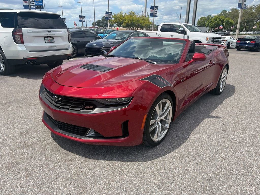 Used 2021 Chevrolet Camaro LT w/ Wild Cherry Design Package 1 RWD image 2