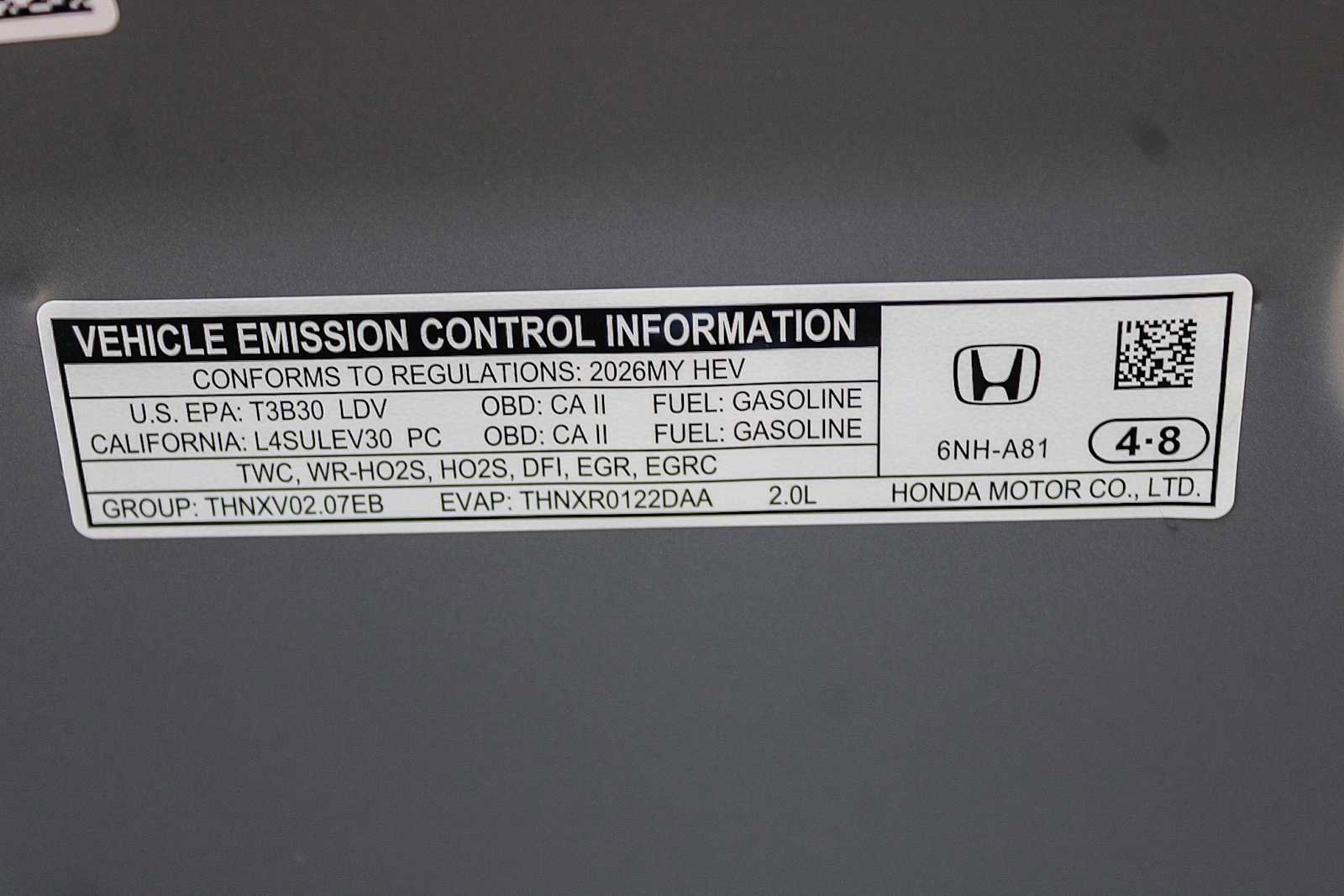 New 2026 Honda Accord EX-L image 14
