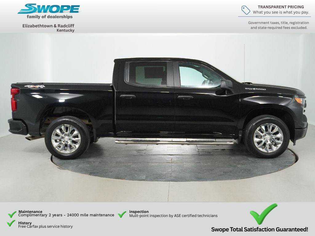 Used 2024 Chevrolet Silverado 1500 Custom AWD/4WD image 3