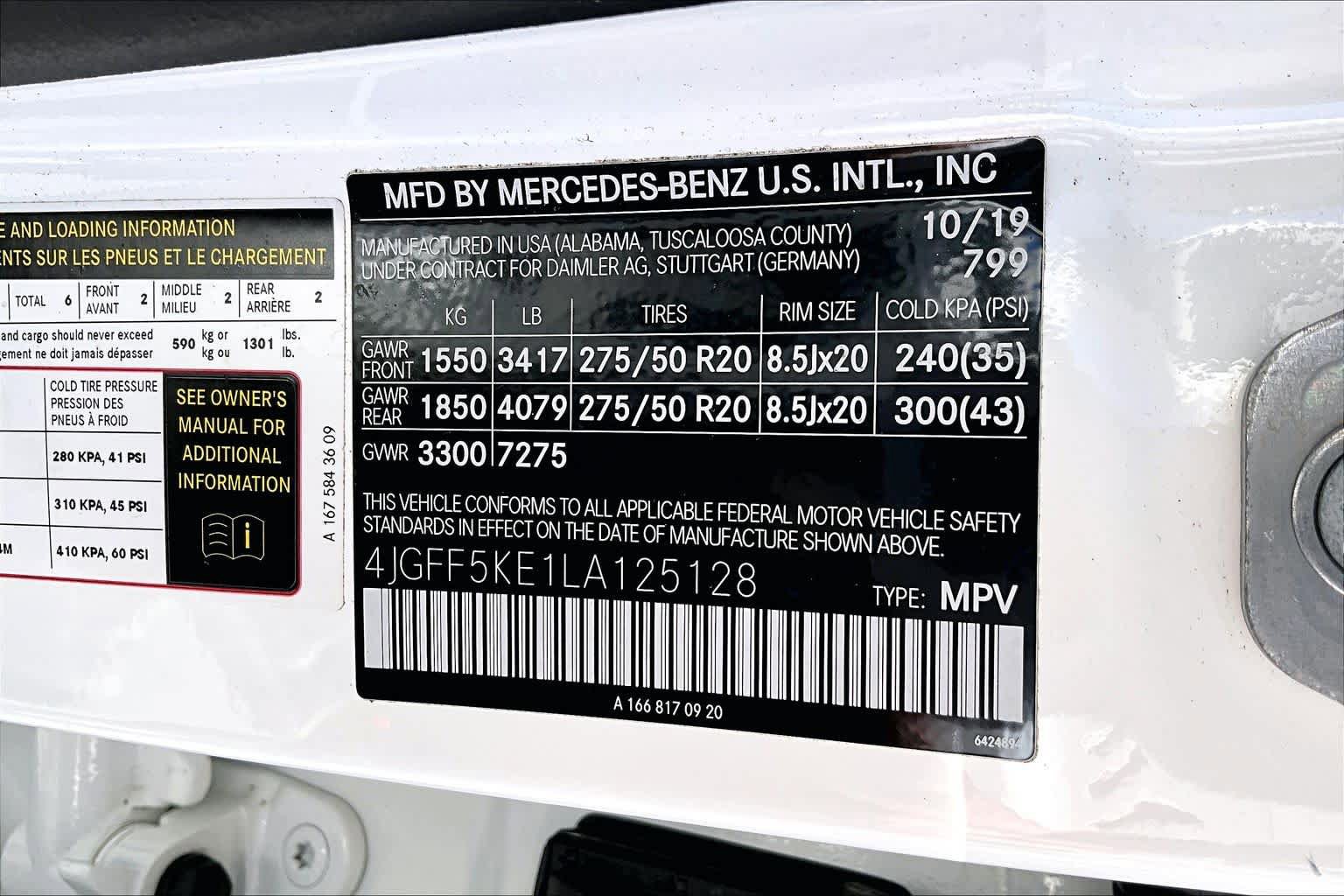 Certified 2020 Mercedes-Benz GLS 450 4MATIC image 33