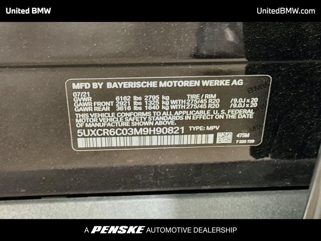 Used 2021 BMW X5 xDrive40i w/ Premium Package 3 AWD/4WD image 15
