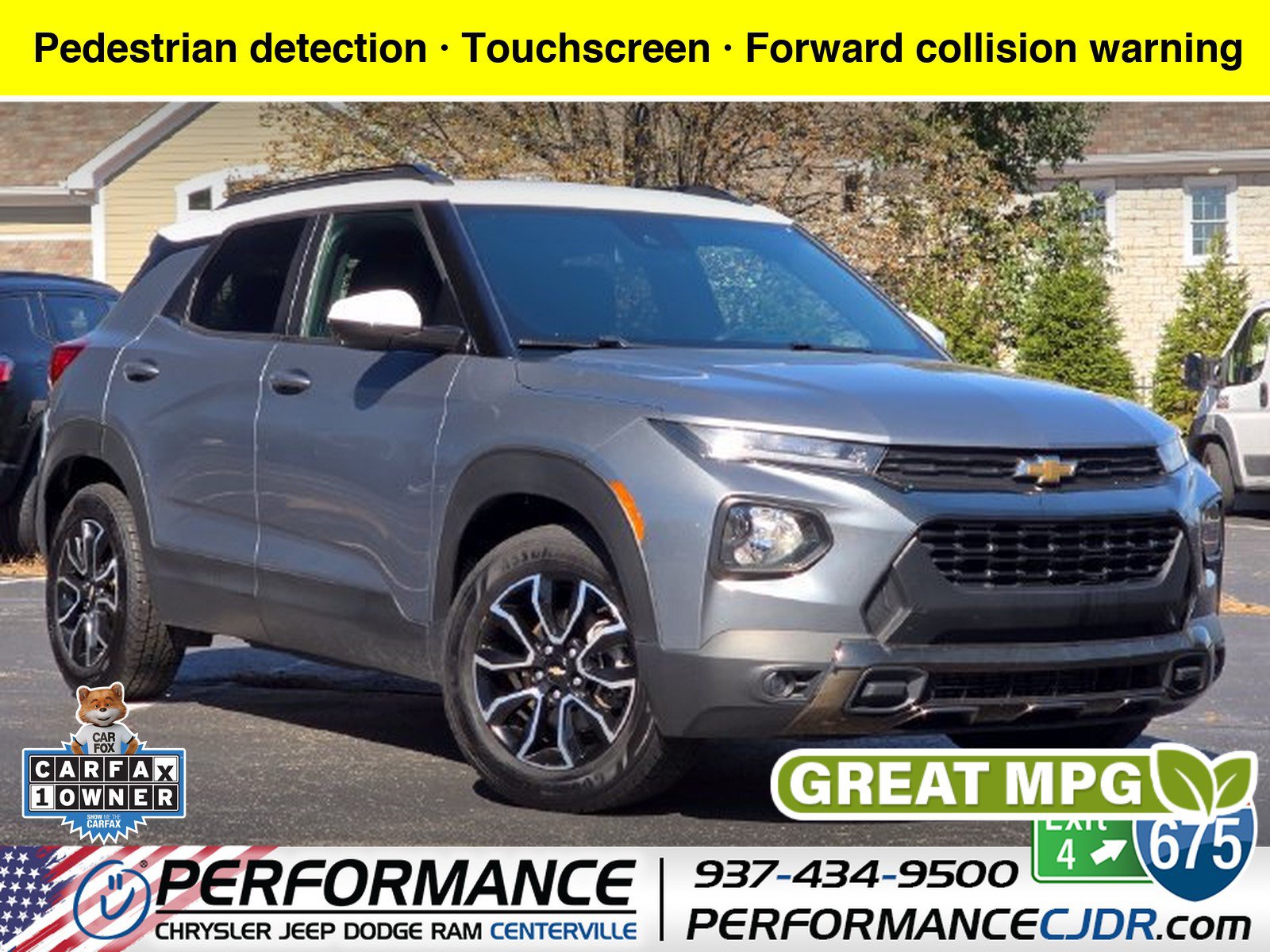 Used 2022 Chevrolet TrailBlazer ACTIV w/ Sun and Liftgate Package