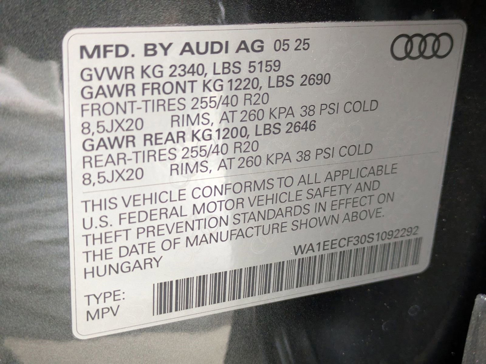 Used 2025 Audi Q3 2.0T Premium Plus w/ Premium Plus Package image 17