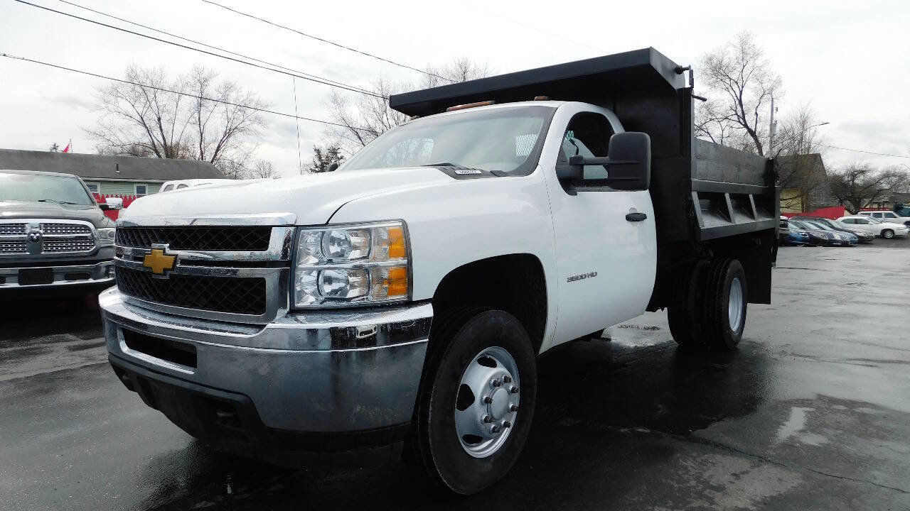 Used 2013 Chevrolet Silverado 3500 W/T w/ Snow Plow Prep Package