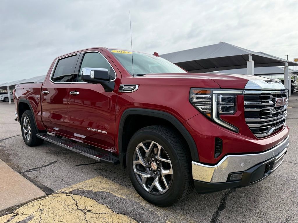 Used 2023 GMC Sierra 1500 SLT w/ SLT Premium Plus Package AWD/4WD image 3