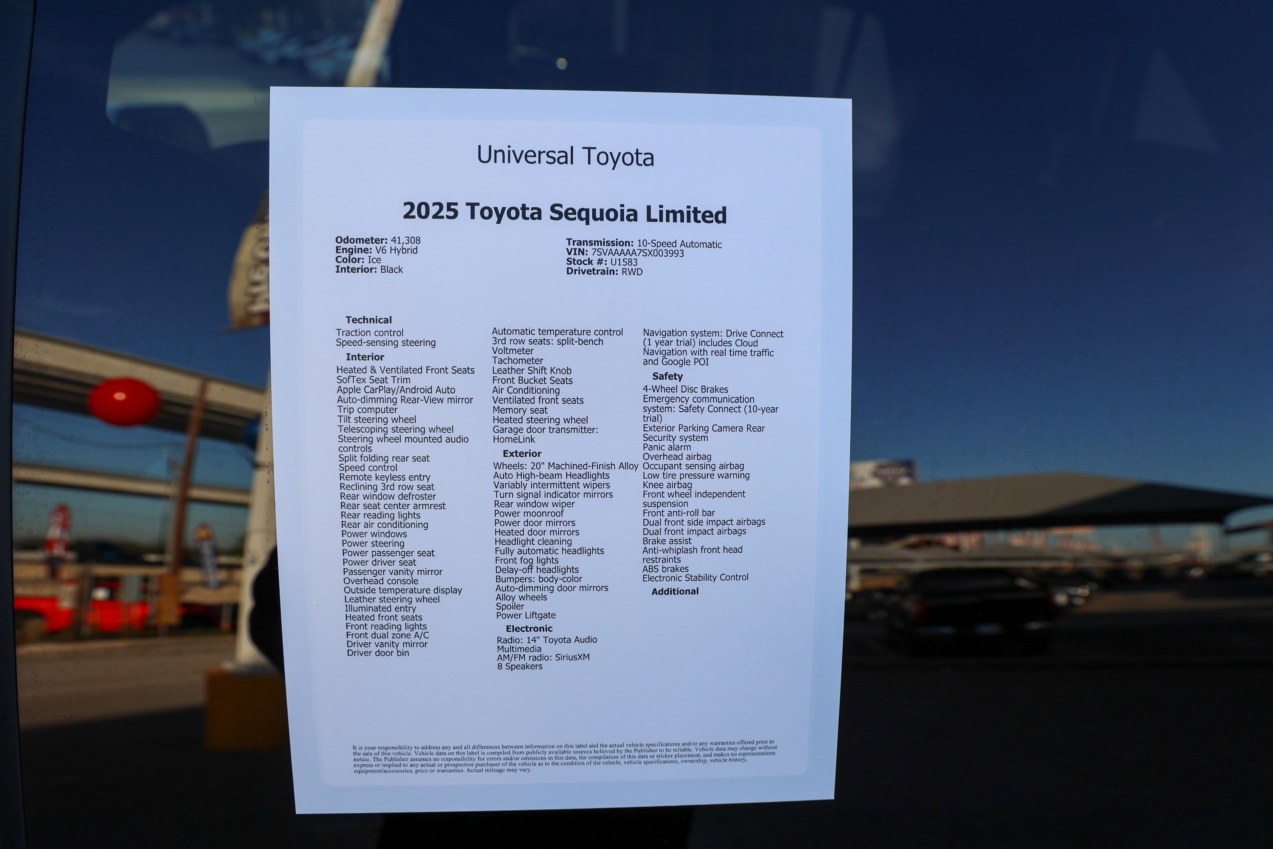 Certified 2025 Toyota Sequoia SR5 w/ TRD Sport Package image 52