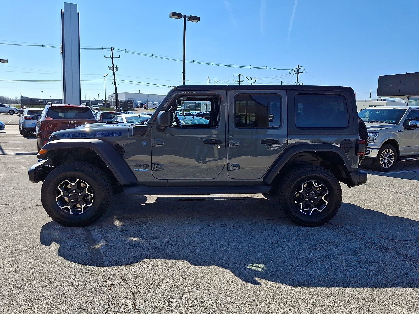 Used 2021 Jeep Wrangler Unlimited Rubicon 4xe w/ Cold Weather Group image 4