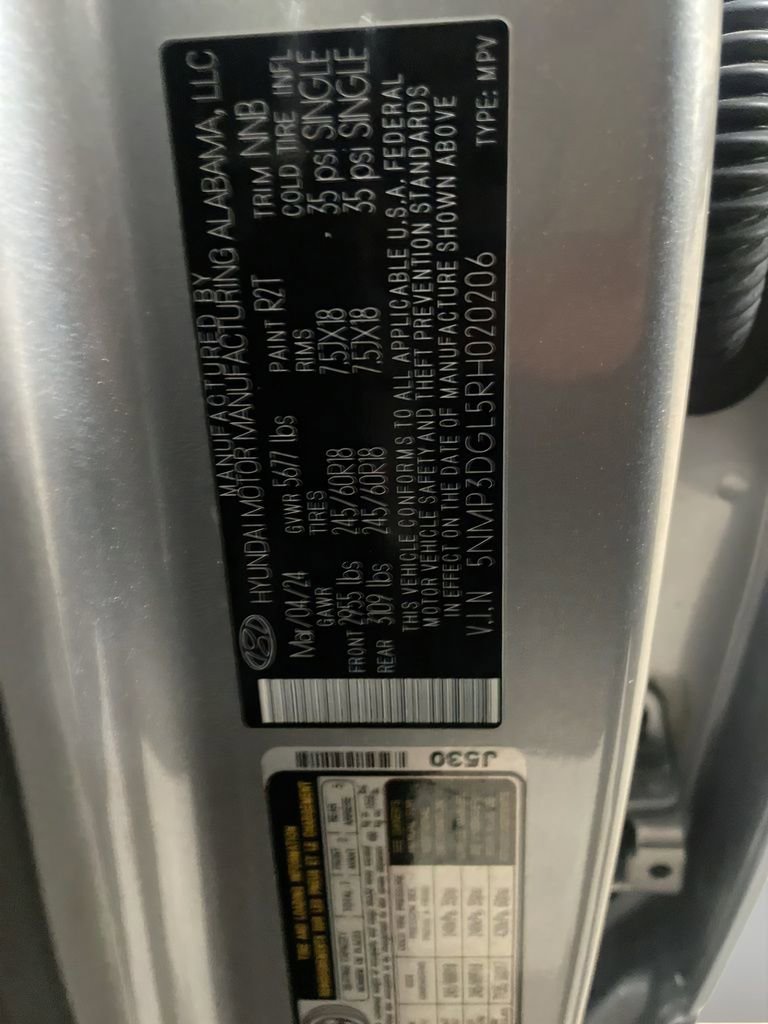 Certified 2024 Hyundai Santa Fe XRT image 29