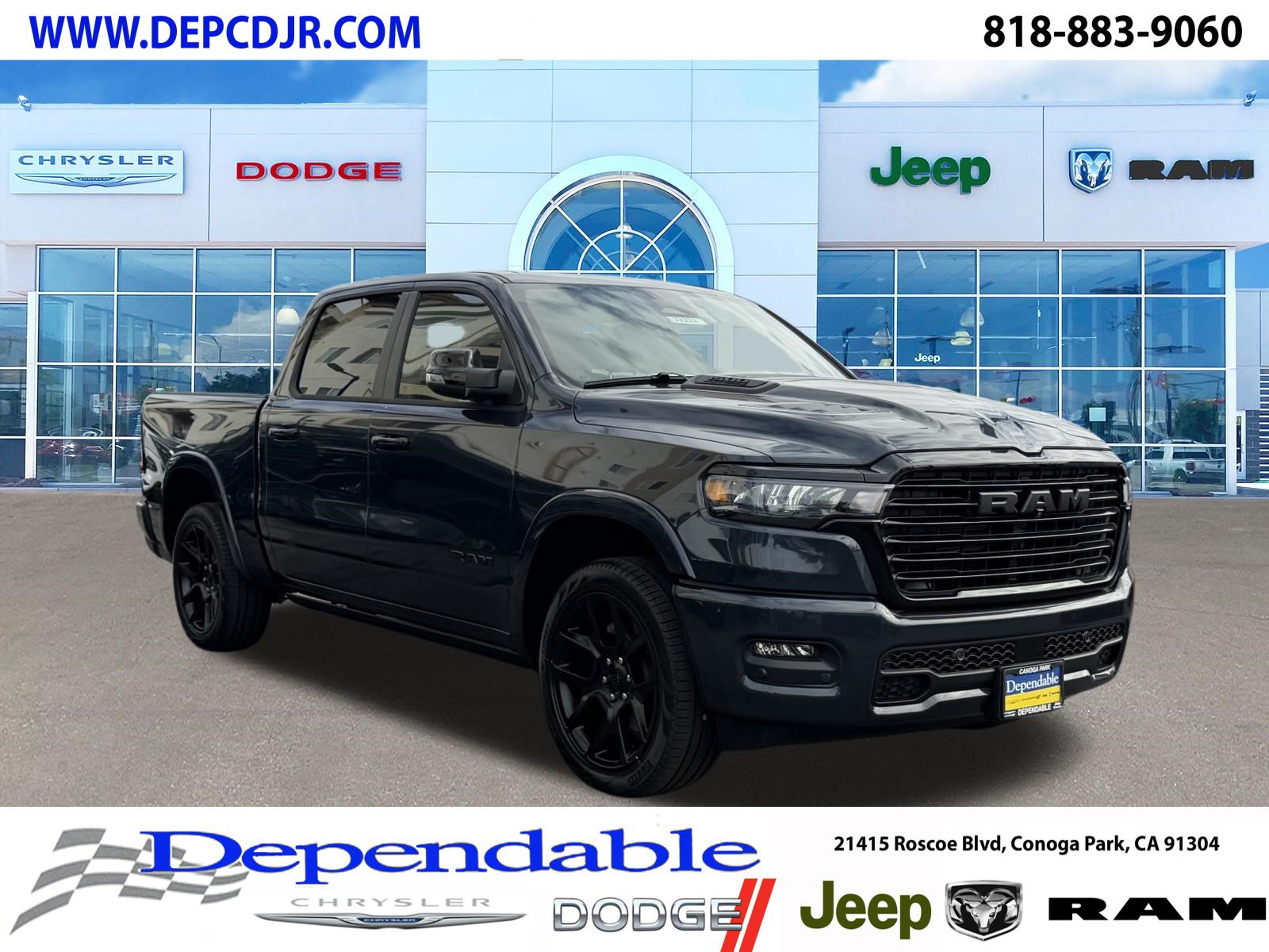 New 2026 RAM 1500 Laramie w/ Night Edition