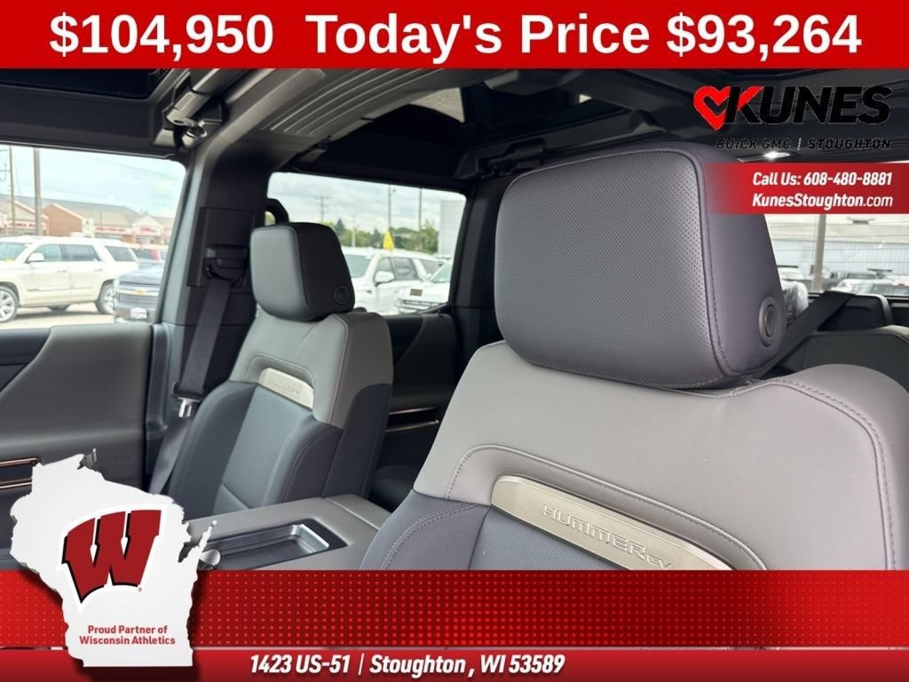 New 2025 GMC Hummer EV 2X w/ LPO, Dark Essentials Package AWD/4WD image 33